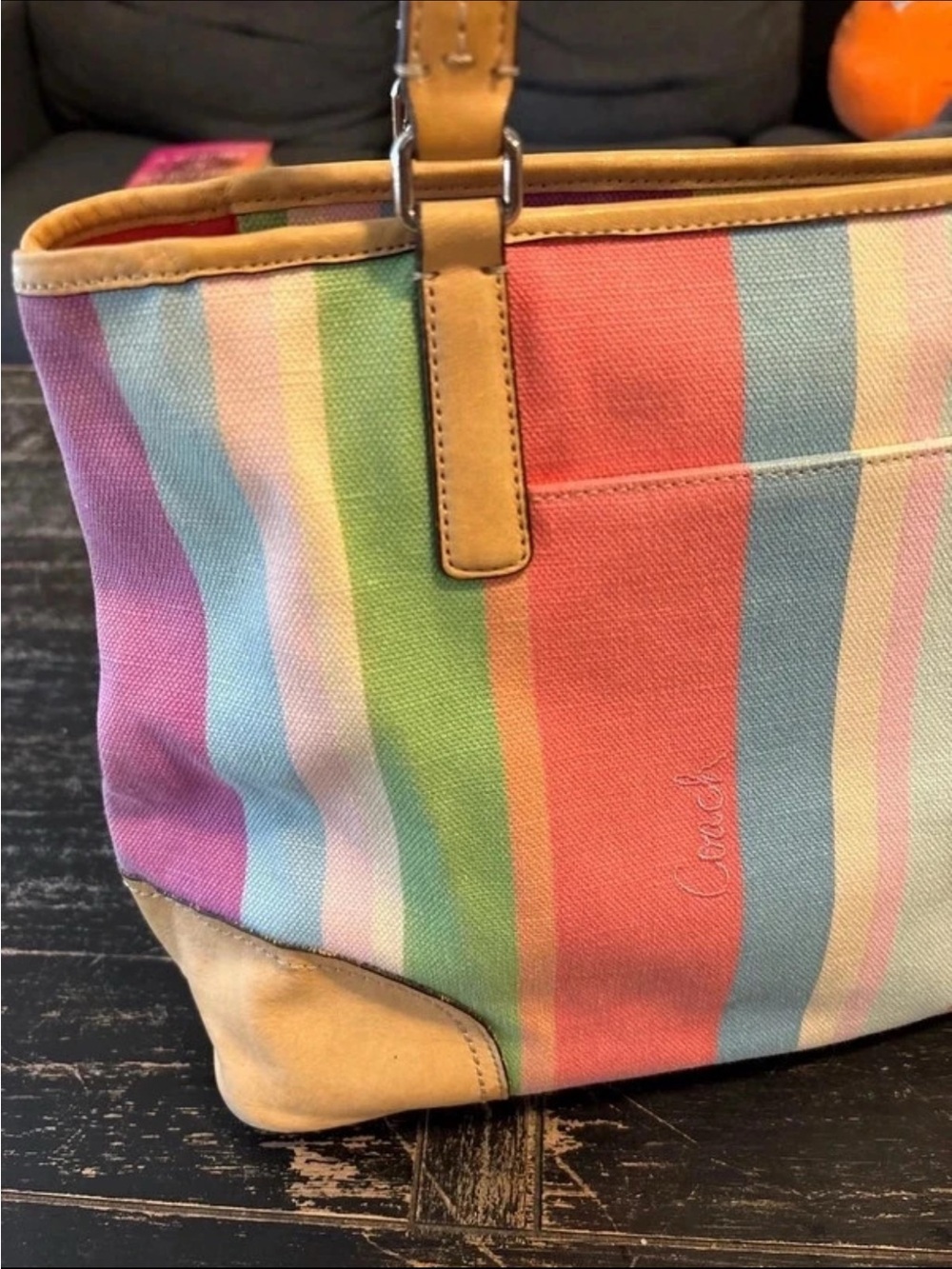 Coach Hamptons mini Weekender - Picture 8 of 16